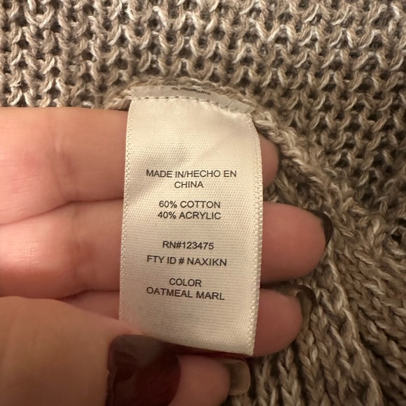 Beige Crew Neck Sweater - Picture 7 of 7